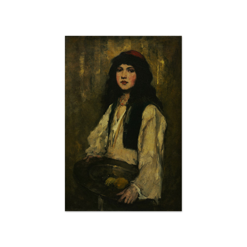 The Venetian Girl by Frank Duveneck - Compact / Full Bleed / No Frame