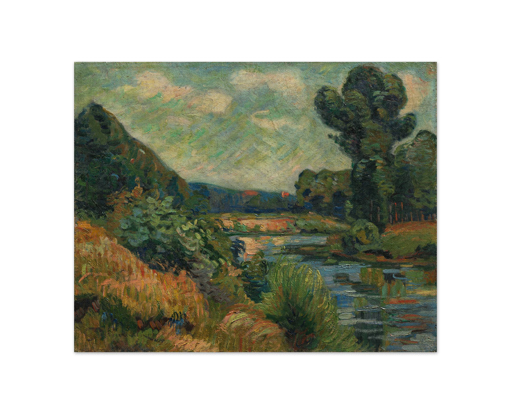 The Banks of the Marne at Charenton by Armand Guillaumin - Compact / Full Bleed / No Frame