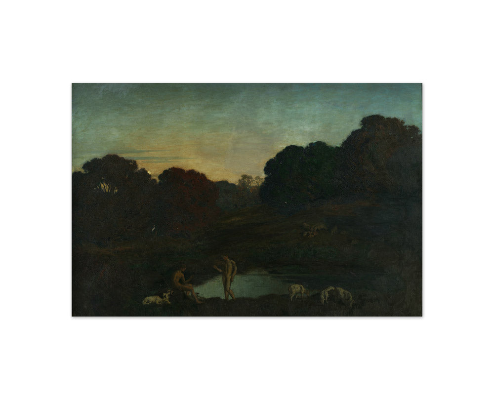 Pastoral Scene by René Ménard - Compact / Full Bleed / No Frame