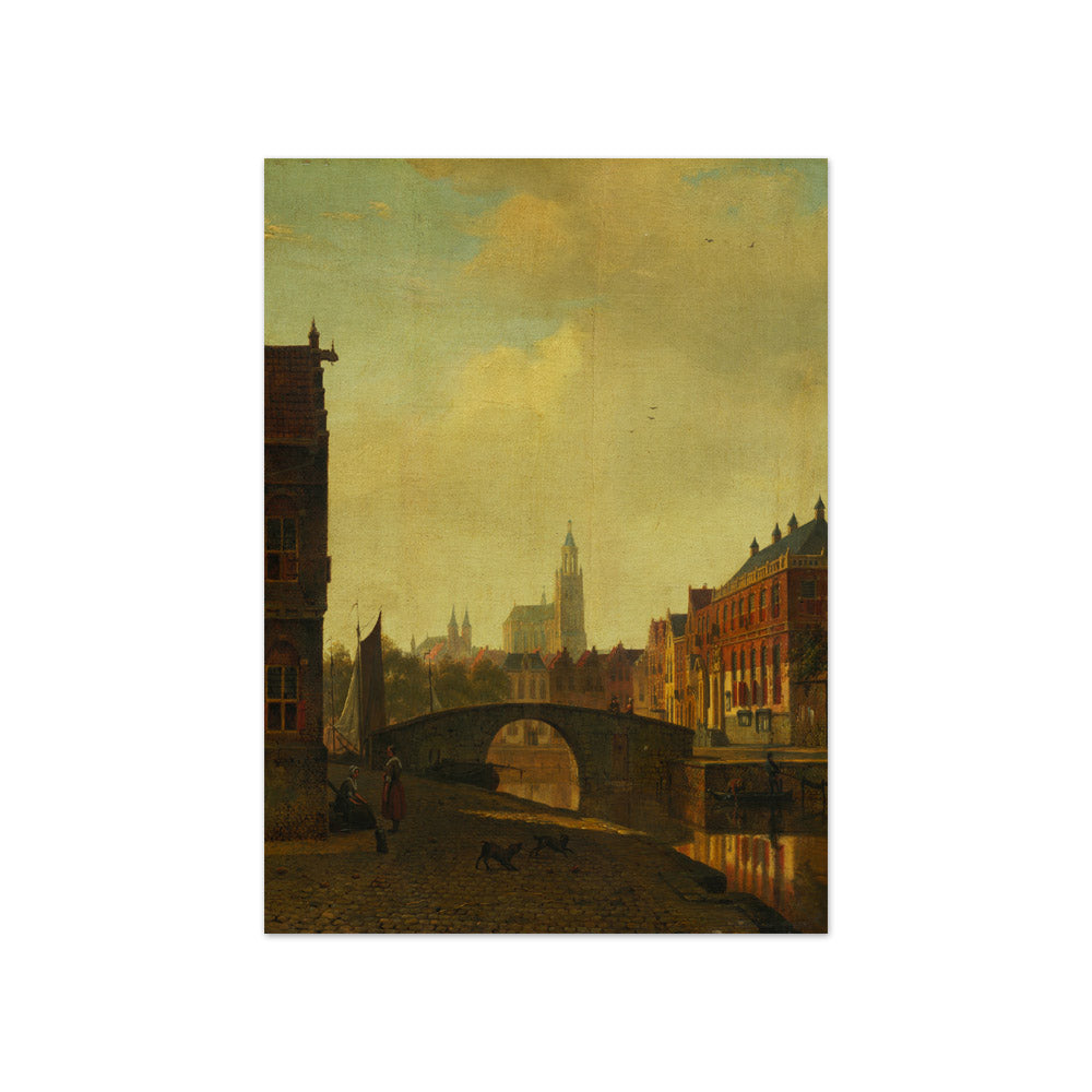Imaginary View of Arnhem by George Andries Roth - Compact / Full Bleed / No Frame