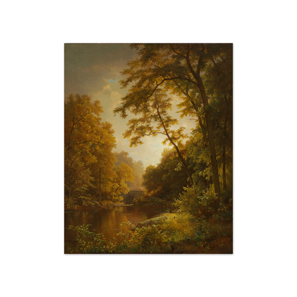 June Day by William Trost Richards - Compact / Full Bleed / No Frame