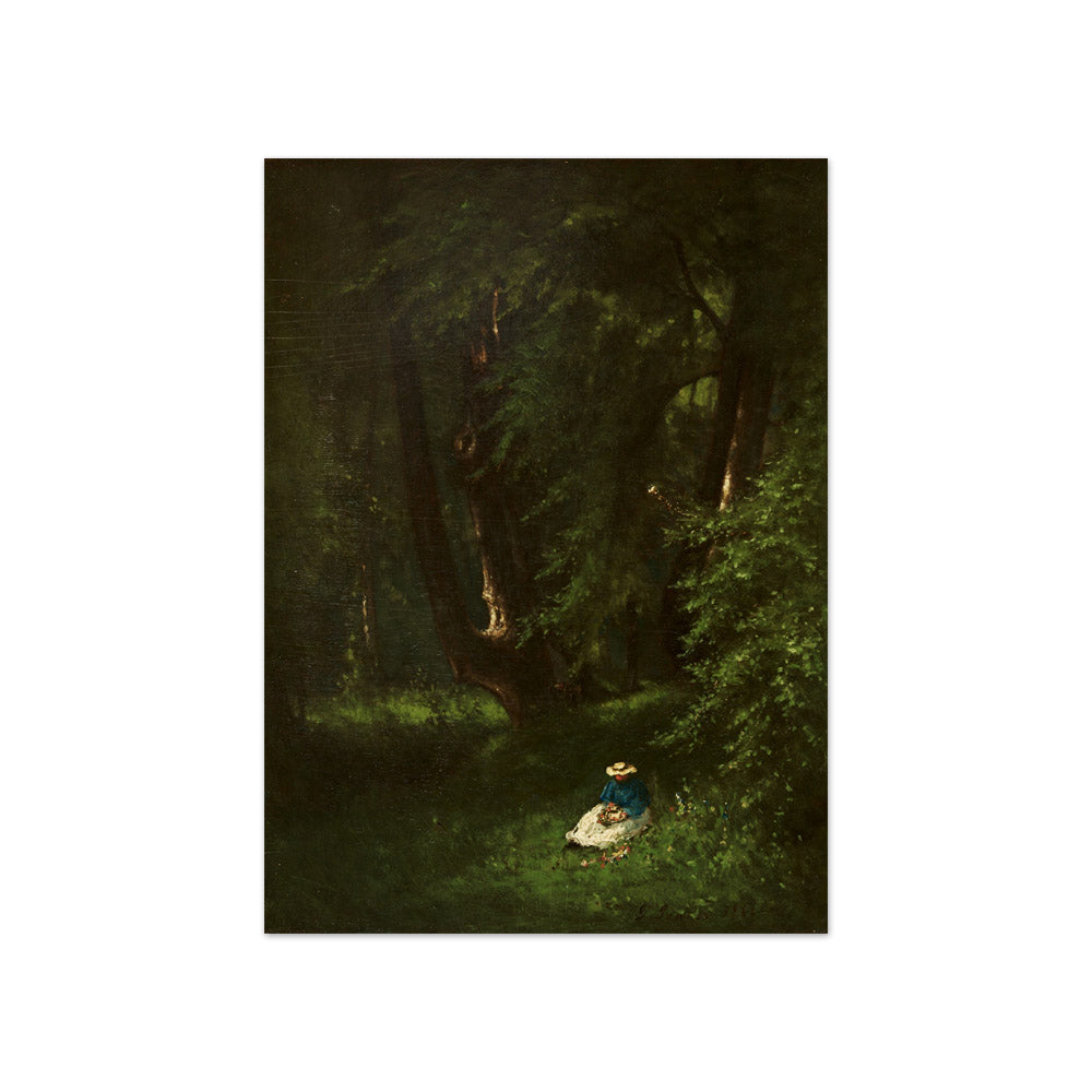 In the Woods by George Inness - Compact / Full Bleed / No Frame