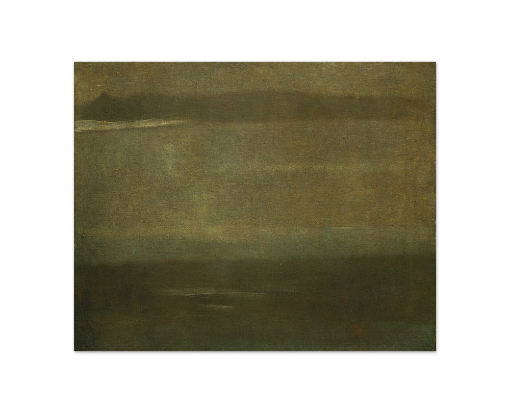 Gray and Silver:  A Nocturne by Walter Greaves - Compact / Full Bleed / No Frame