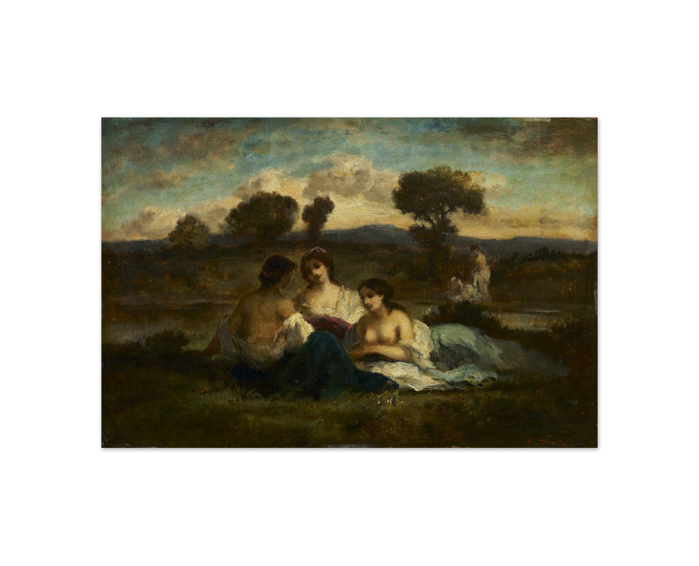 The Bathers by Narcisse Diaz de la Peña - Compact / Full Bleed / No Frame