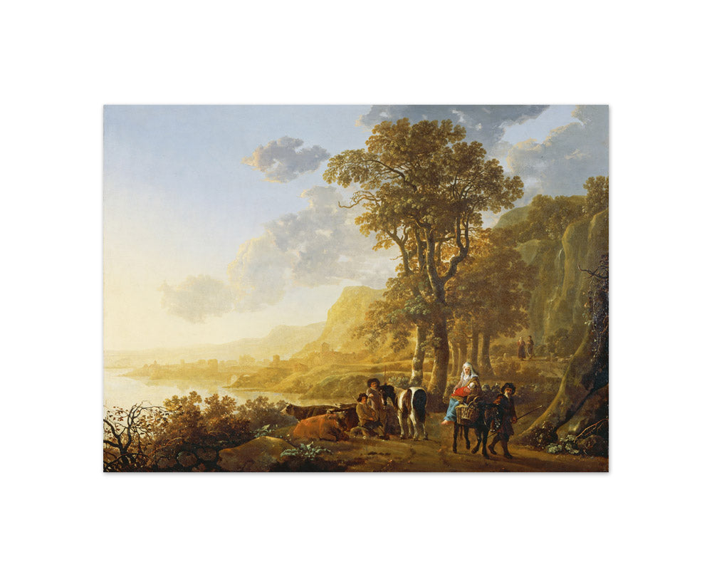 The Flight into Egypt by Aelbert Cuyp - Compact / Full Bleed / No Frame