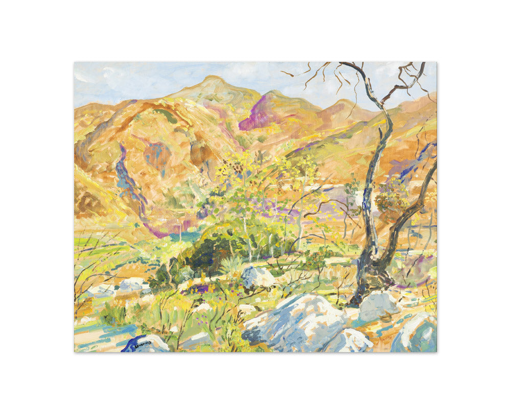 Tujunga Canyon by Walter Elmer Schofield - Compact / Full Bleed / No Frame