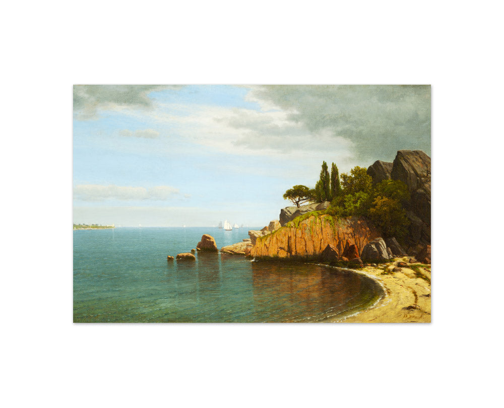 Inside Eastern Point, Gloucester Bay by James Renwick Brevoort - Compact / Full Bleed / No Frame