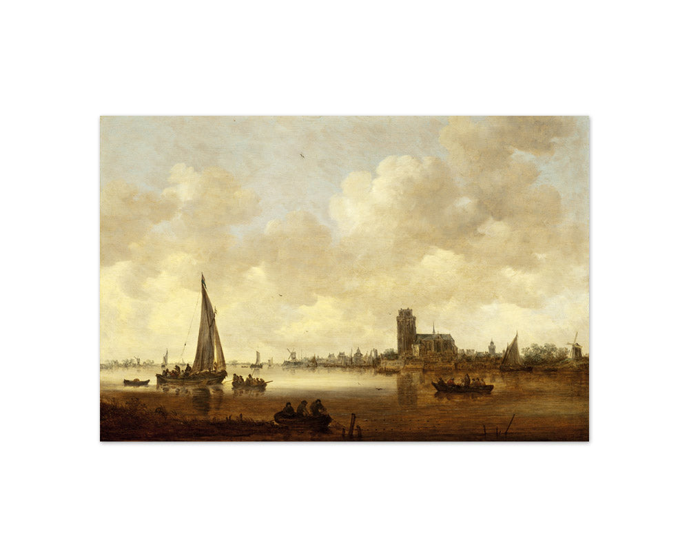View of Dordrecht by Jan van Goyen - Compact / Full Bleed / No Frame