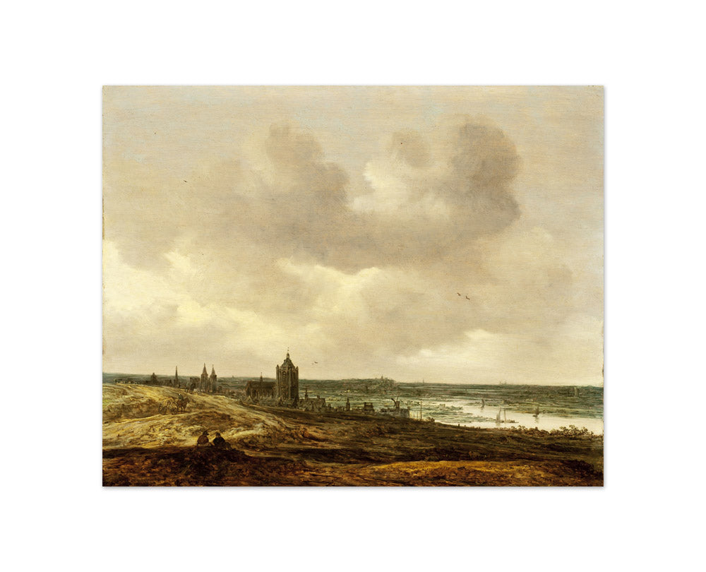 View of Arnhem by Jan van Goyen - Compact / Full Bleed / No Frame