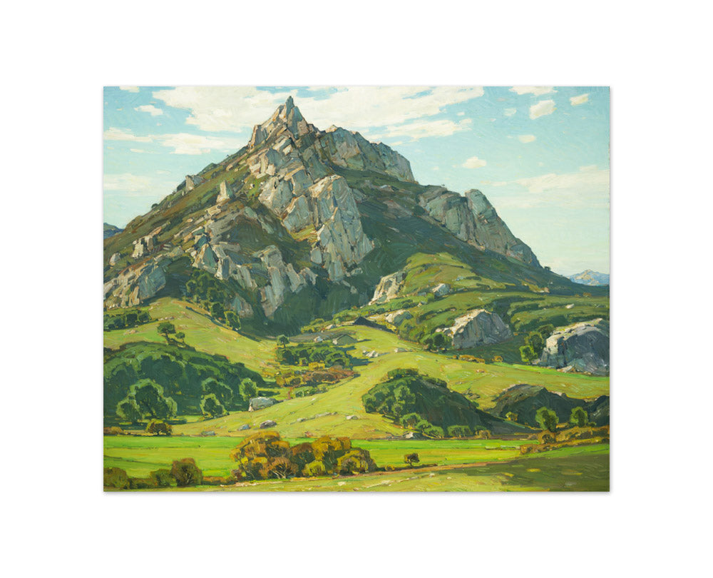 Where Nature's God Hath Wrought by William Wendt - Compact / Full Bleed / No Frame
