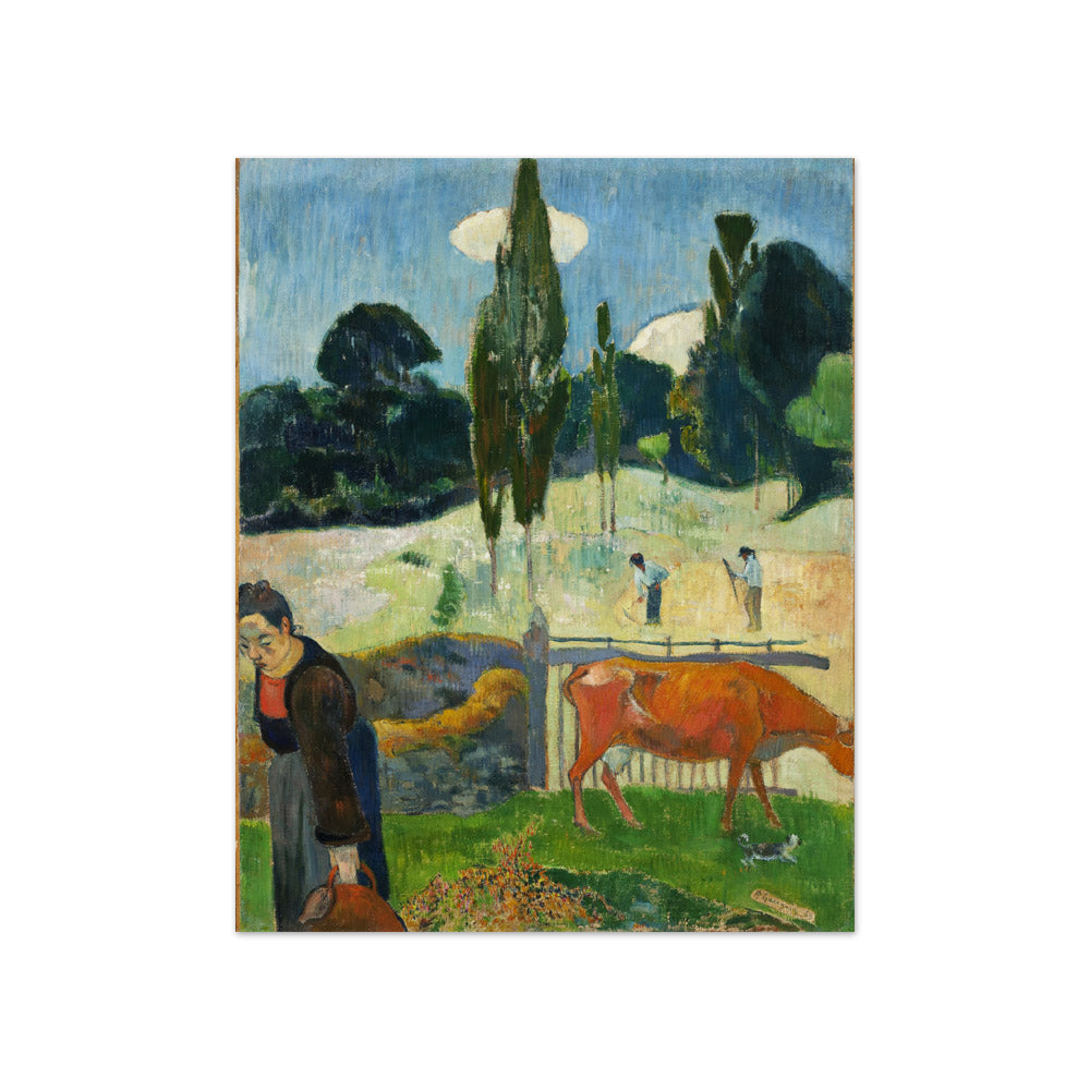 The Red Cow by Paul Gauguin - Compact / Full Bleed / No Frame