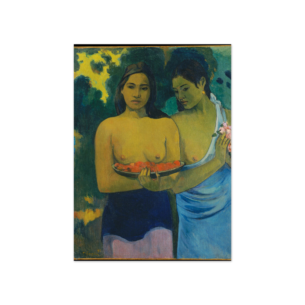 Two Tahitian Women by Paul Gauguin - Compact / Full Bleed / No Frame