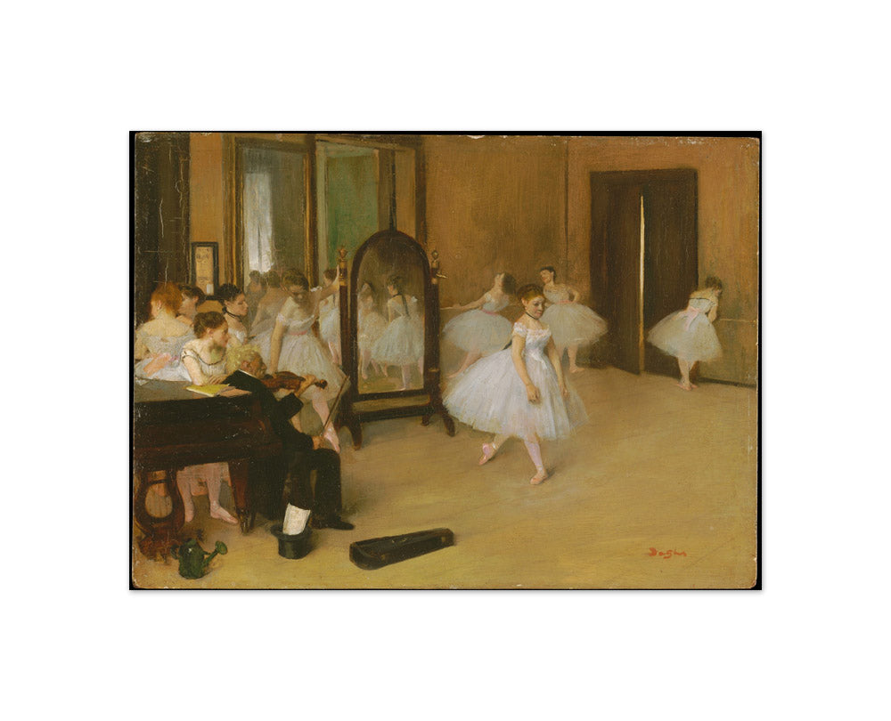 The Dancing Class by Edgar Degas - Compact / Full Bleed / No Frame