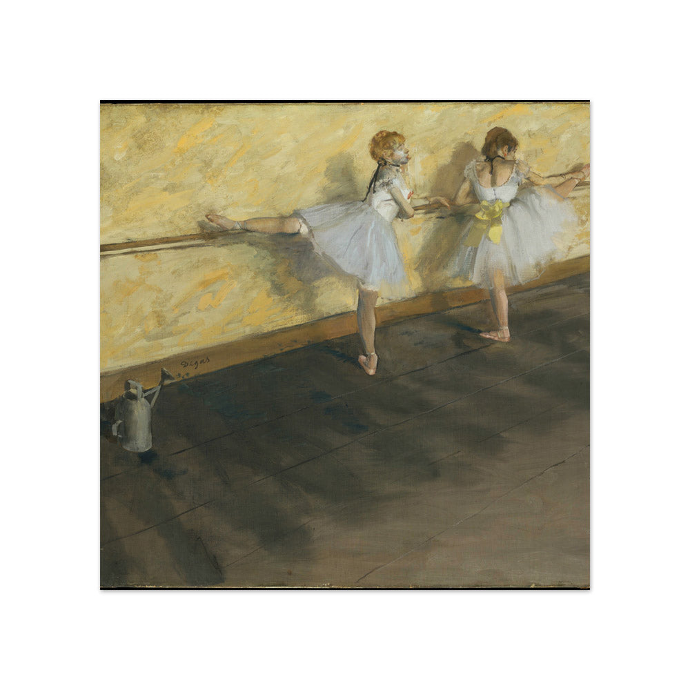 Dancers Practicing at the Barre by Edgar Degas - Compact / Full Bleed / No Frame