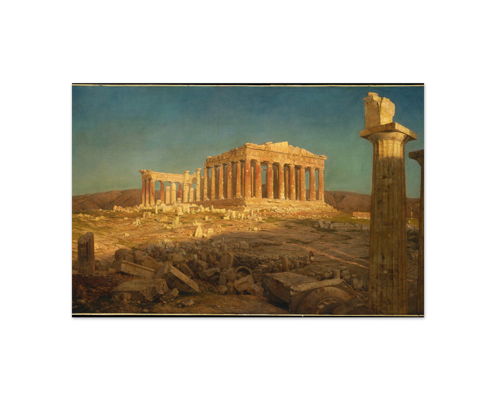 The Parthenon by Frederic Edwin Church - Compact / Full Bleed / No Frame