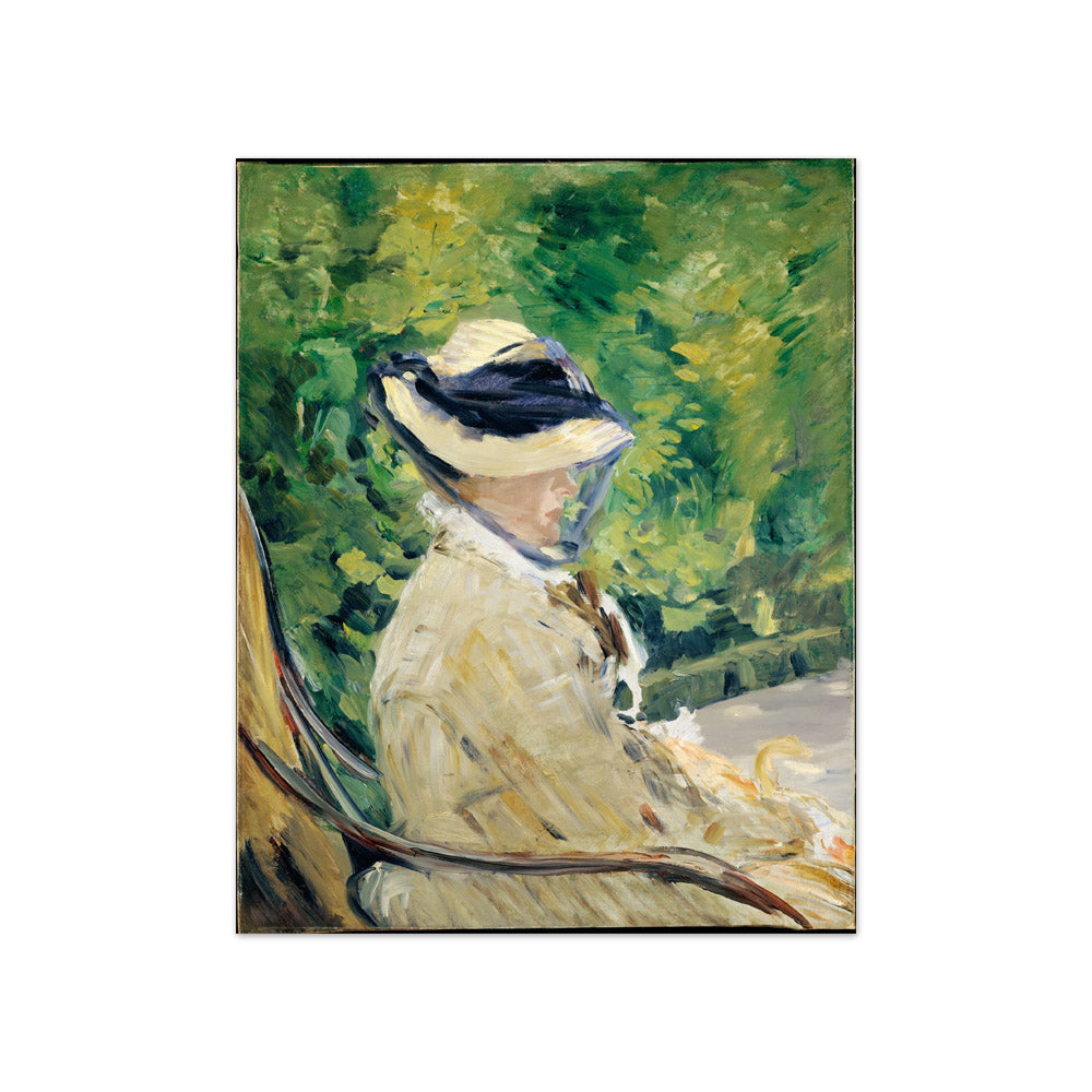 Madame Manet (Suzanne Leenhoff, 1830–1906) at Bellevue by Édouard Manet - Compact / Full Bleed / No Frame