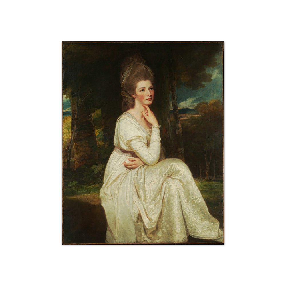 Lady Elizabeth Stanley (1753–1797), Countess of Derby by George Romney - Compact / Full Bleed / No Frame