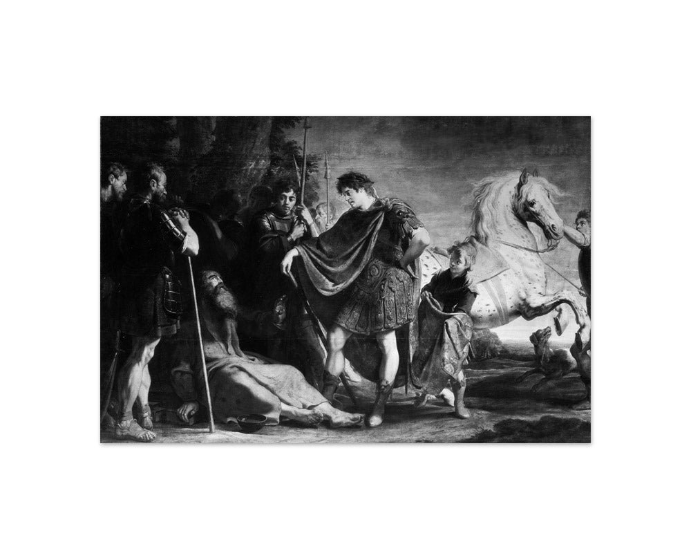 The Meeting of Alexander the Great and Diogenes by Gaspar de Crayer - Compact / Full Bleed / No Frame