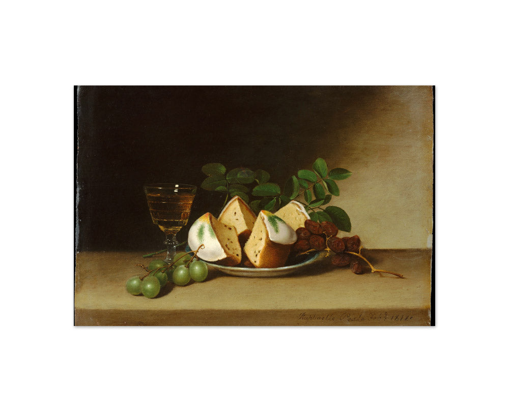 Still Life with Cake by Raphaelle Peale - Compact / Full Bleed / No Frame