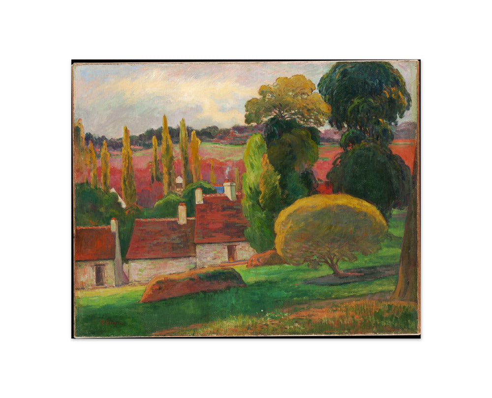 A Farm in Brittany by Paul Gauguin - Compact / Full Bleed / No Frame