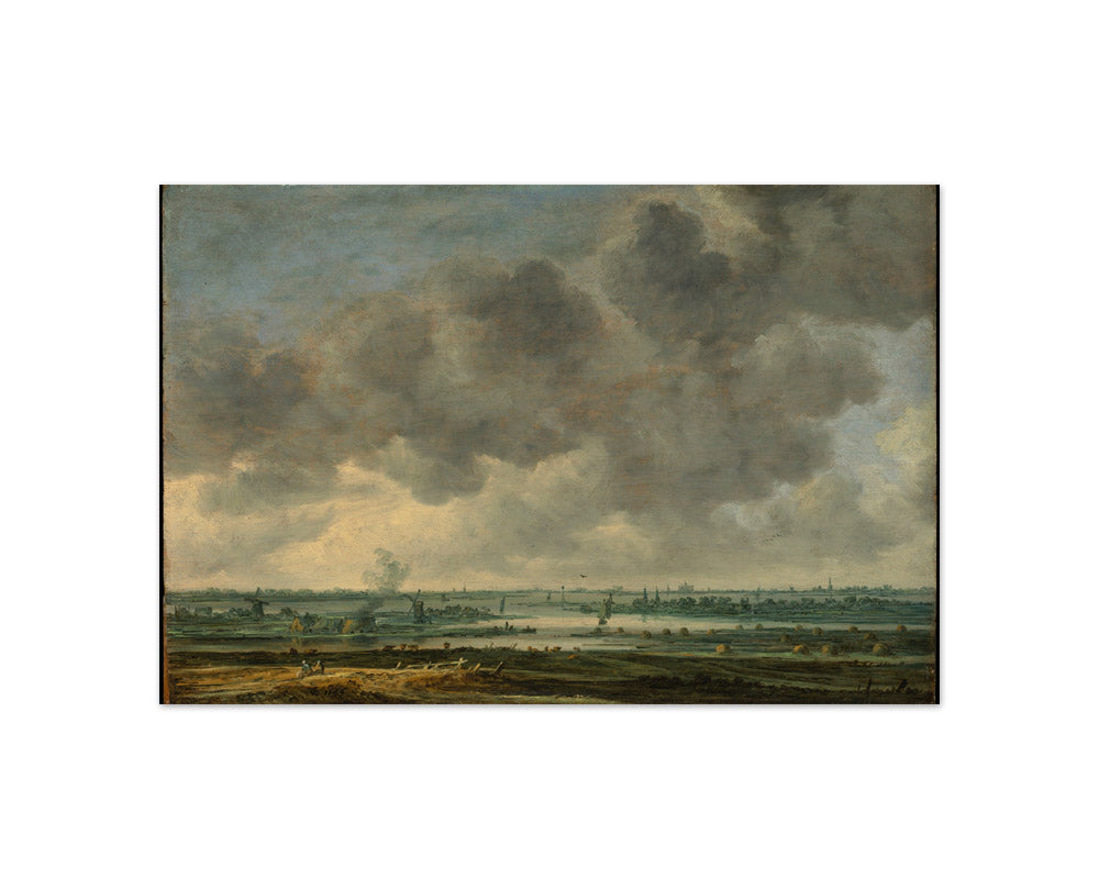 View of Haarlem and the Haarlemmer Lake by Jan van Goyen - Compact / Full Bleed / No Frame