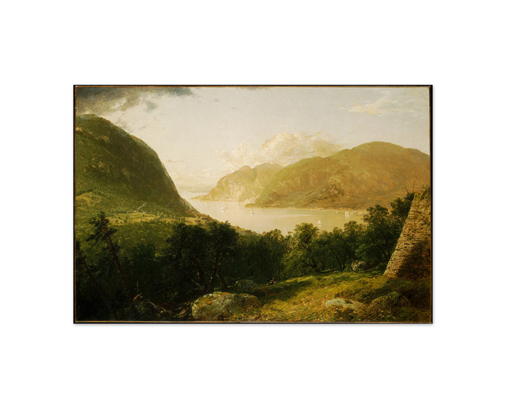 Hudson River Scene by John Frederick Kensett - Compact / Full Bleed / No Frame