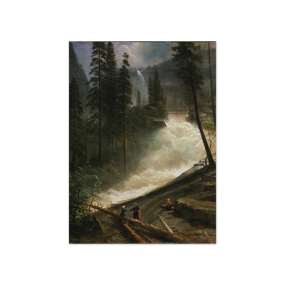 Nevada Falls, Yosemite by Albert Bierstadt - Compact / Full Bleed / No Frame