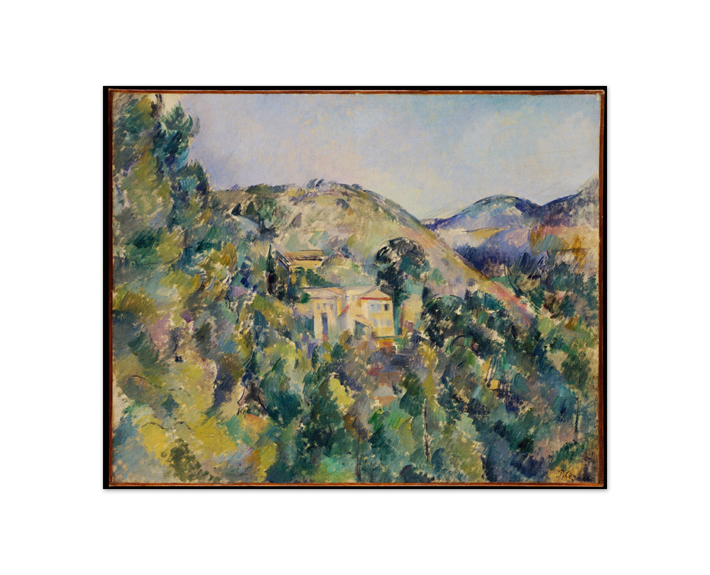 View of the Domaine Saint-Joseph by Paul Cézanne - Compact / Full Bleed / No Frame