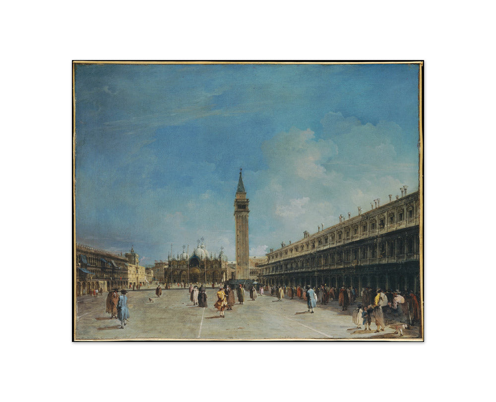 Piazza San Marco by Francesco Guardi - Compact / Full Bleed / No Frame