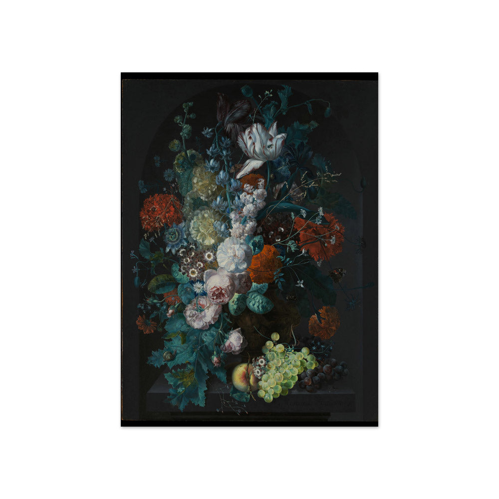 A Vase of Flowers by Margareta Haverman - Compact / Full Bleed / No Frame