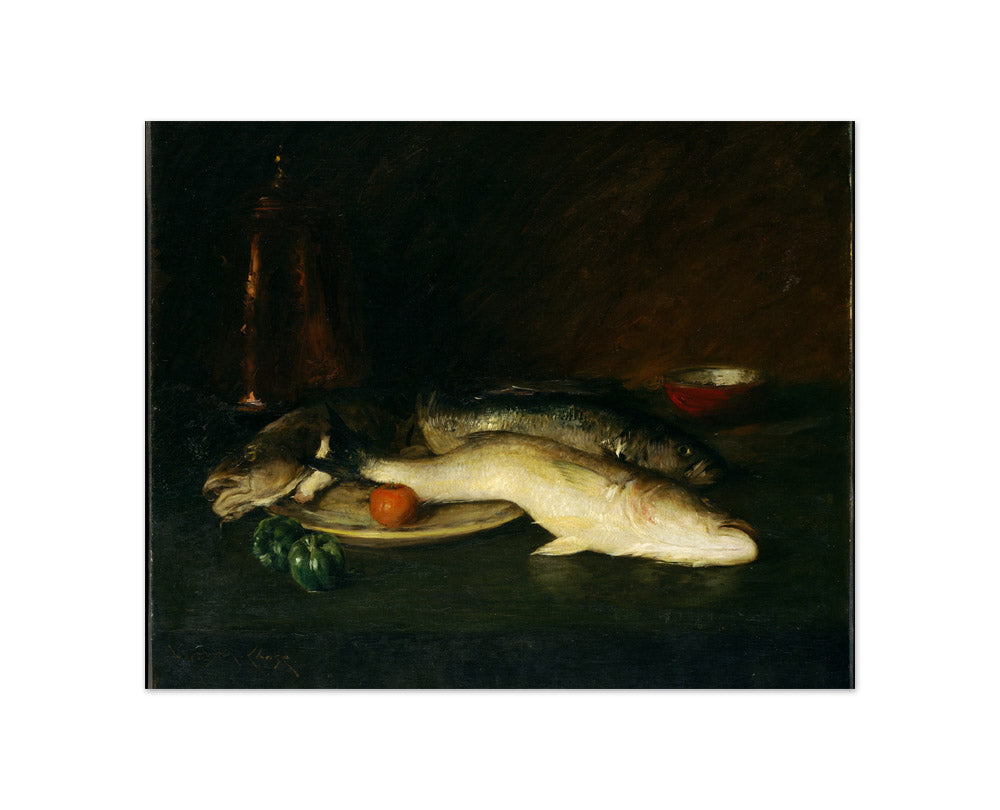 Still Life: Fish by William Merritt Chase - Compact / Full Bleed / No Frame