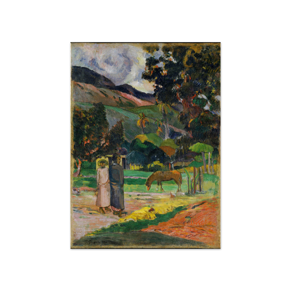 Tahitian Landscape by Paul Gauguin - Compact / Full Bleed / No Frame