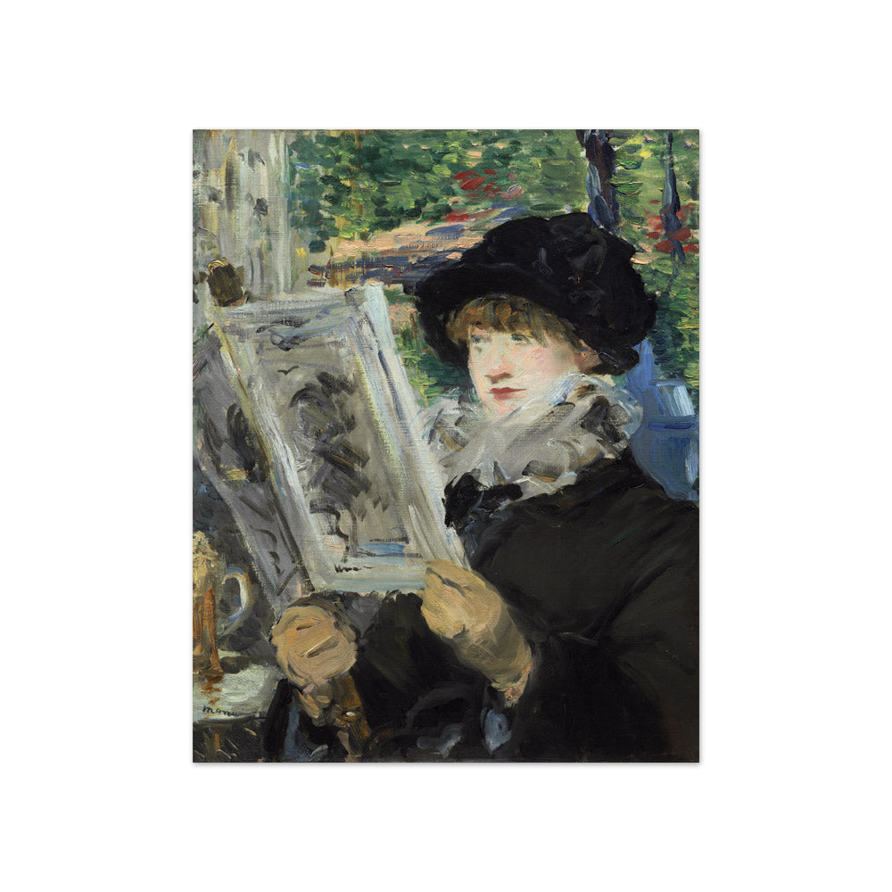 Woman Reading by Édouard Manet - Compact / Full Bleed / No Frame