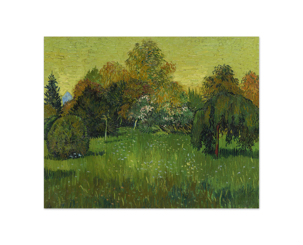 The Poet's Garden by Vincent van Gogh - Compact / Full Bleed / No Frame