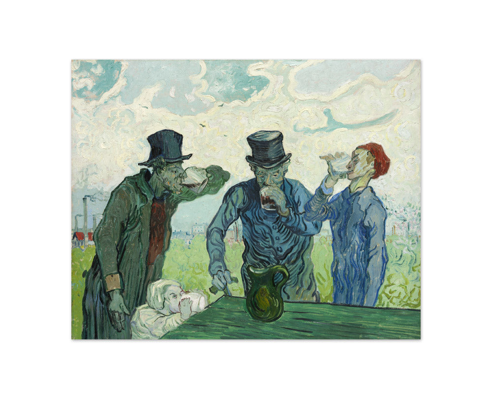 The Drinkers by Vincent van Gogh - Compact / Full Bleed / No Frame