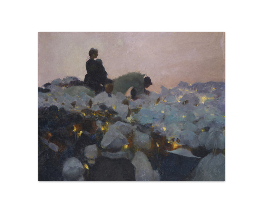 Pardon in Brittany by Gaston La Touche - Compact / Full Bleed / No Frame