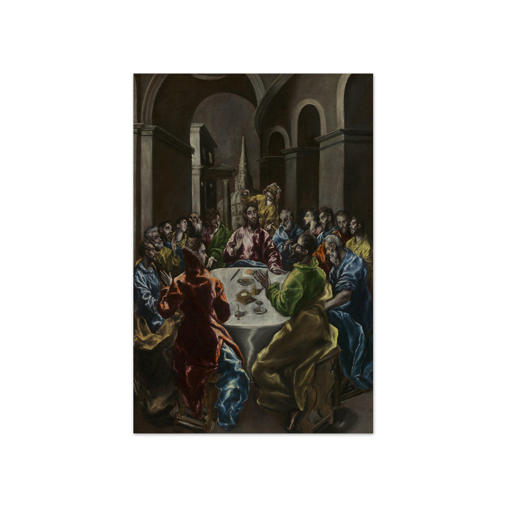 The Feast in the House of Simon by El Greco - Compact / Full Bleed / No Frame