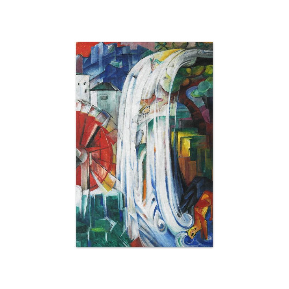The Bewitched Mill by Franz Marc - Compact / Full Bleed / No Frame