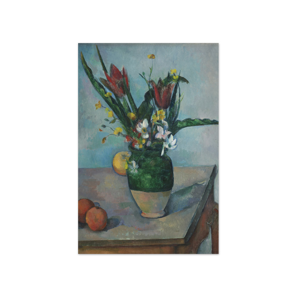 The Vase of Tulips by Paul Cezanne - Compact / Full Bleed / No Frame