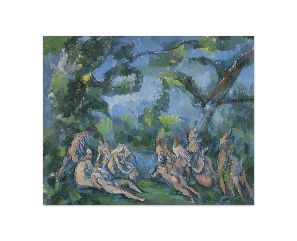 The Bathers by Paul Cezanne - Compact / Full Bleed / No Frame