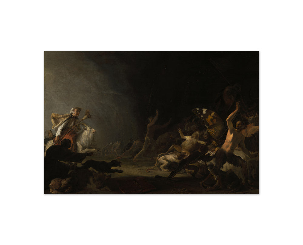 A Witches' Sabbath by Cornelis Saftleven - Compact / Full Bleed / No Frame