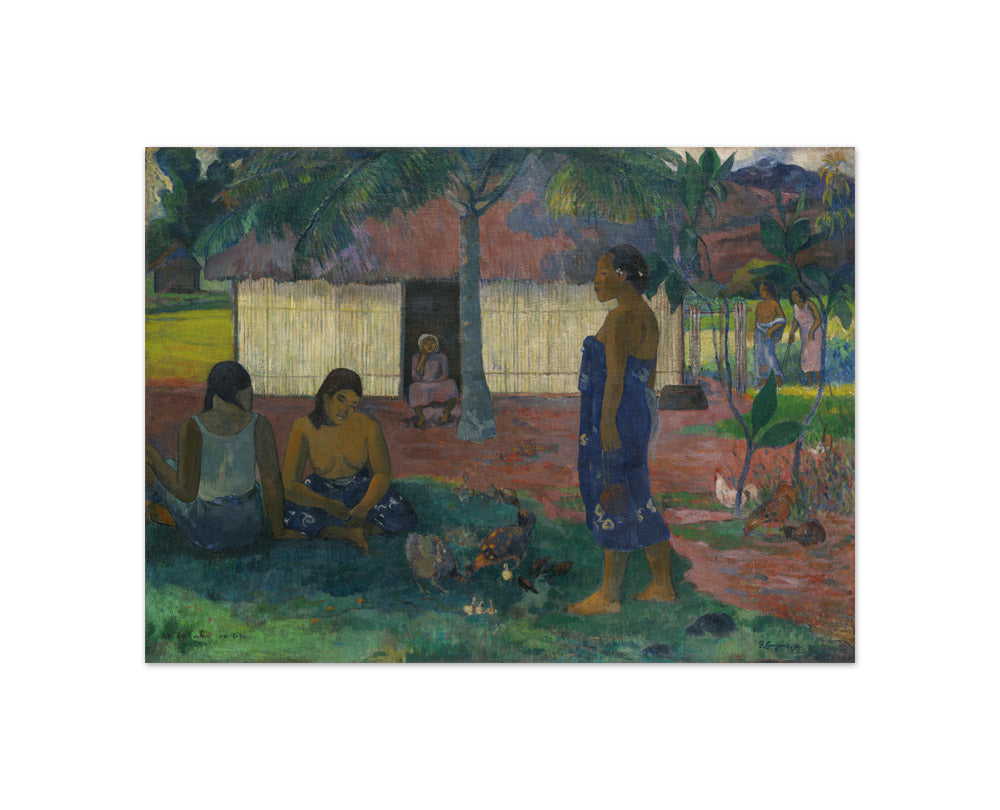 Why Are You Angry by Paul Gauguin - Compact / Full Bleed / No Frame