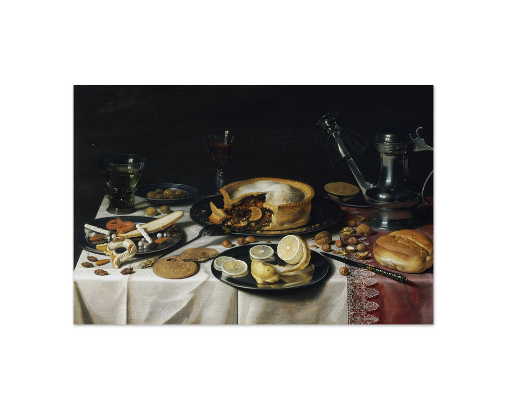 Still Life by Pieter Claesz - Compact / Full Bleed / No Frame