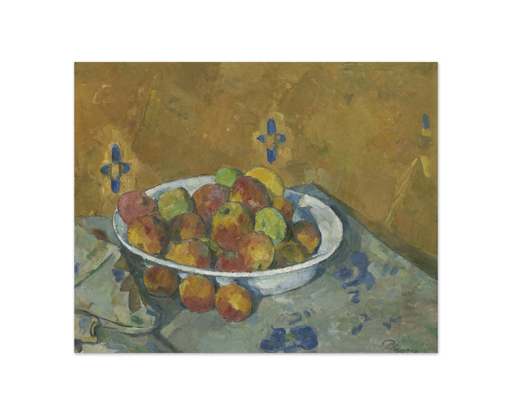 The Plate of Apples by Paul Cezanne - Compact / Full Bleed / No Frame