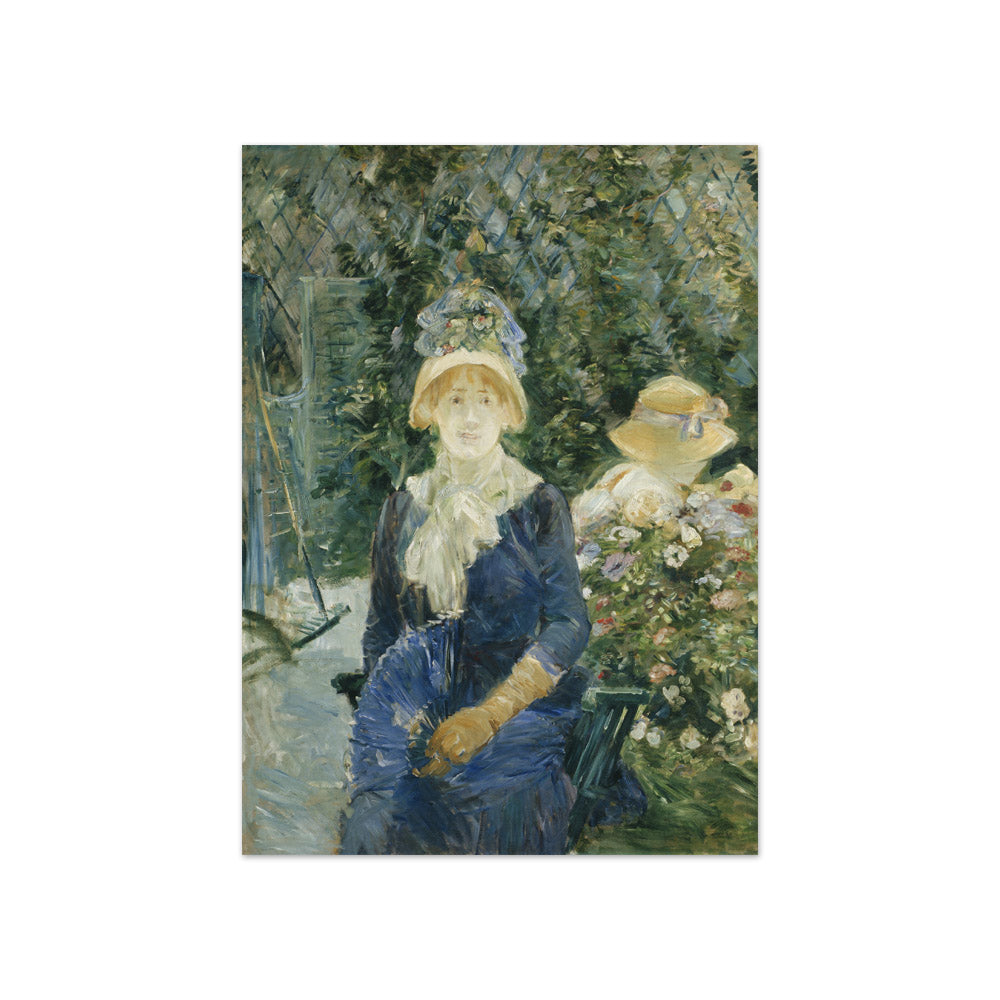 Woman in a Garden by Berthe Morisot - Compact / Full Bleed / No Frame