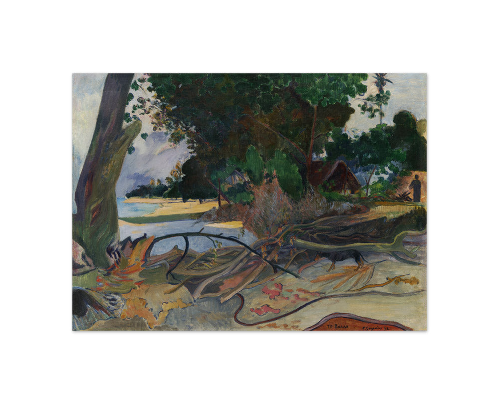 The Hibiscus Tree by Paul Gauguin - Compact / Full Bleed / No Frame