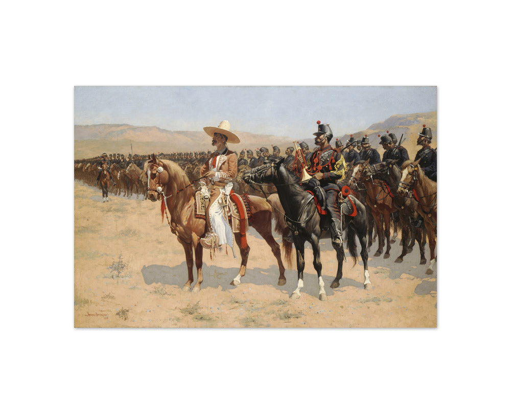 The Mexican Major by Frederic Remington - Compact / Full Bleed / No Frame