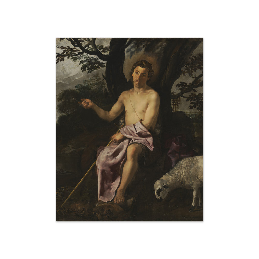 Saint John the Baptist in the Wilderness by Diego Velázquez - Compact / Full Bleed / No Frame