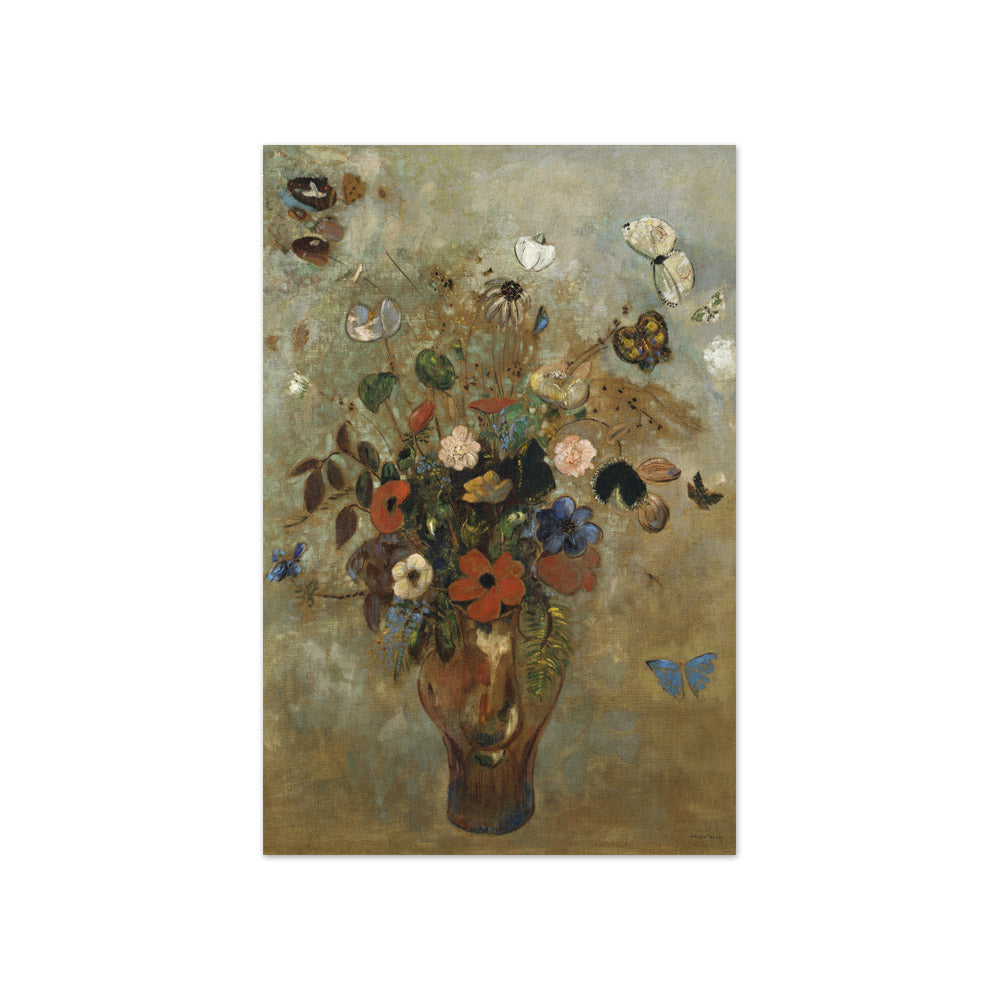 Still Life with Flowers by Odilon Redon - Compact / Full Bleed / No Frame