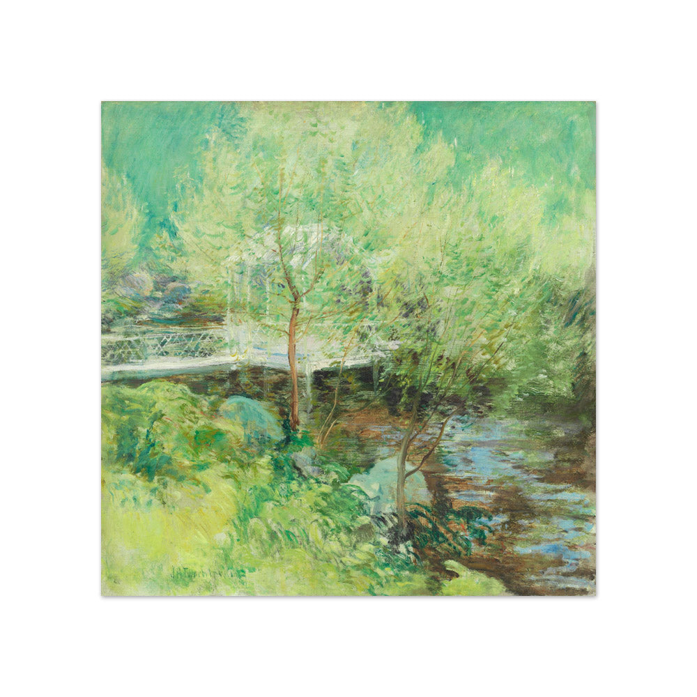 The White Bridge by John Henry Twachtman - Compact / Full Bleed / No Frame